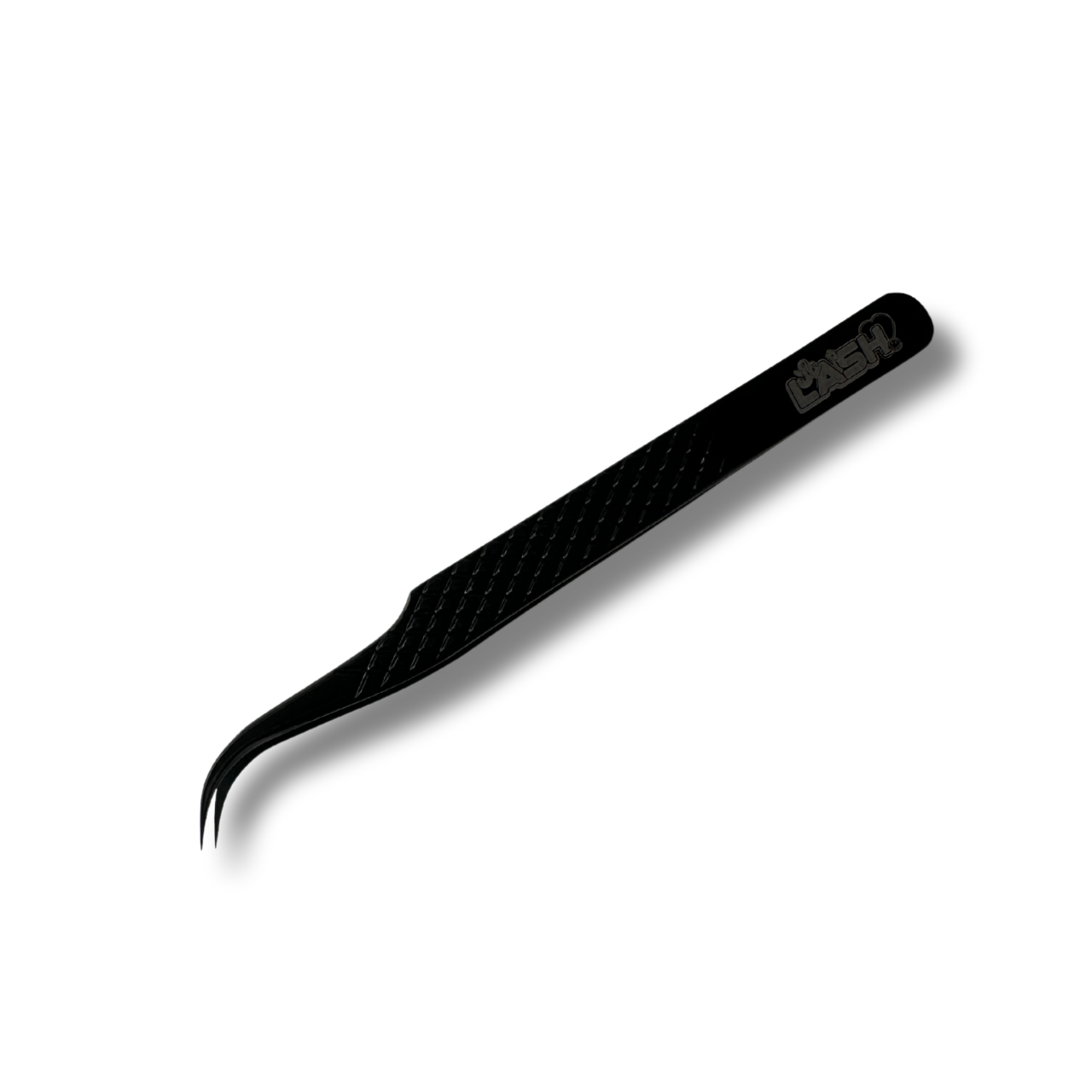 All Black Curved Tweezer