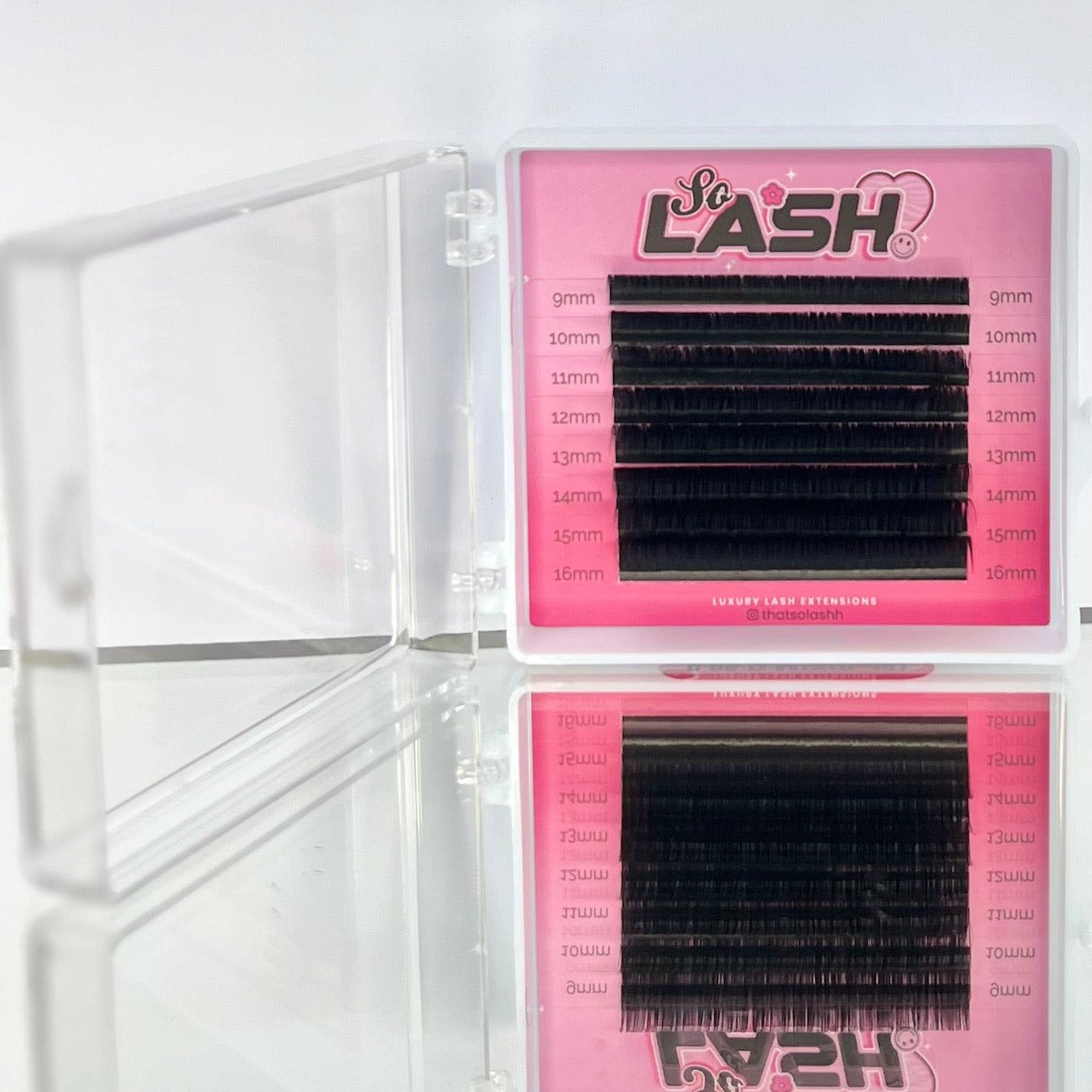 £1.99 Lash trays Dark Brown/Black