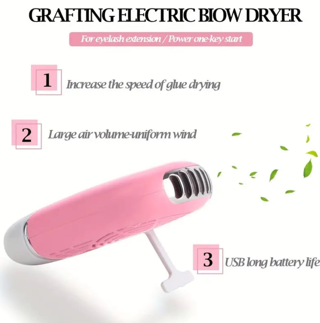 Mini Portable Eyelash fan